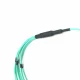 MPO hembra a LC, OM3 LSZH tipo B, cable de ruptura Elite de 8 fibras, 3 m